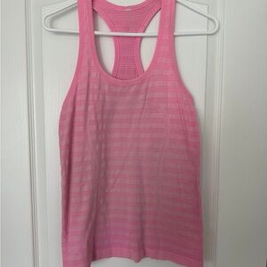 Lululemon Pink Racerback Tank Top